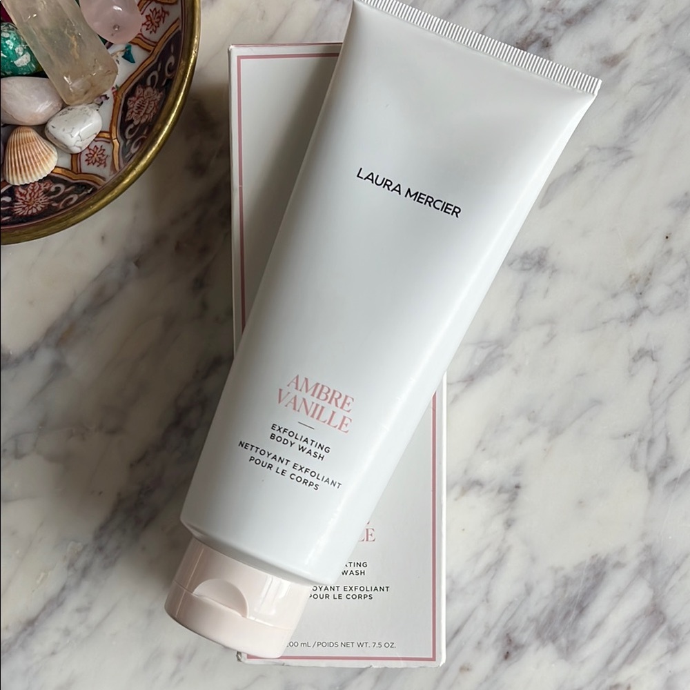 Laura Mercier Ambre Vanille Exfoliating Body Wash NIB